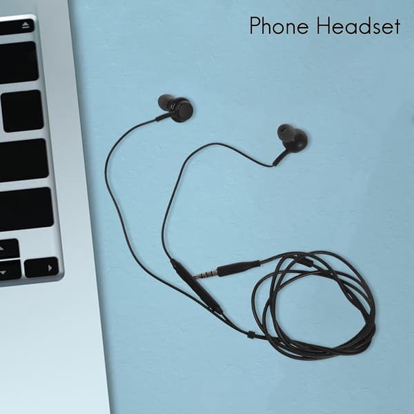 3,5 mm Jack In-ear Høretelefoner Super Klare Ørepropper Lav Bas Høretelefon Støjreducerende Øreprop Headset Med Mikrofon Til Android System