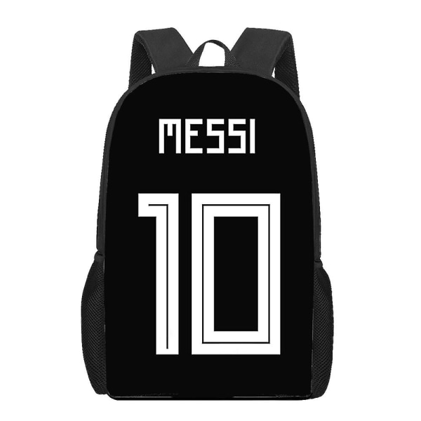 Jalkapallo-tähti-messi koululaukut pojille tytöille 3d- print koulureput Lasten laukku päiväkotireppu miesten lapsi Mochila Ha0812217c