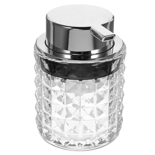 Dusjsåpedispenserflaske, lotiondispenser for baderom, hotellbruk, elegant design, 1 stk