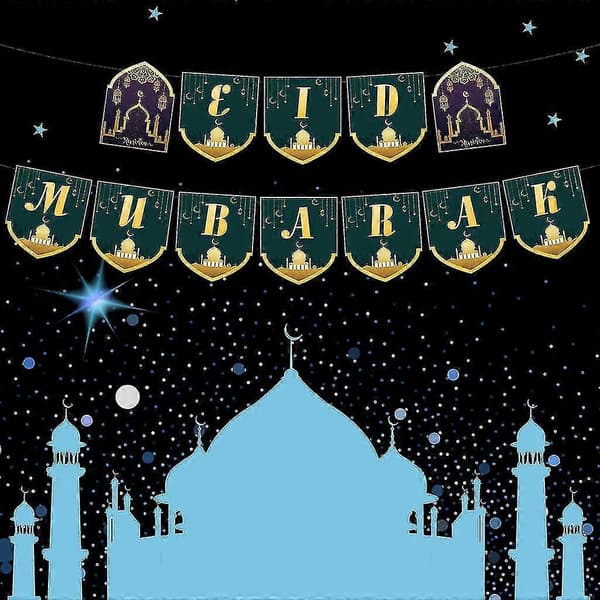 Ramadan Eid Mubarak Hängande Dekoration Dragblomma