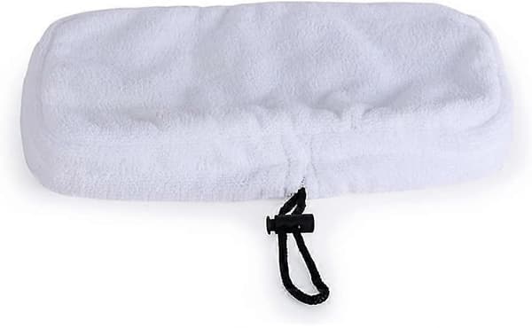 5 stk. Universal Vaskbar Mikrofiber Dampmopp Erstatningsputer, 27 X 16cm (hvit)