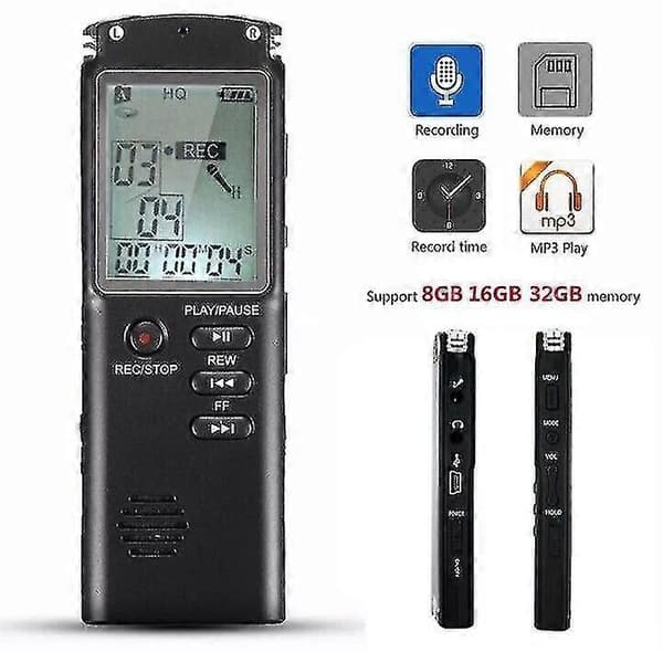 16 GB Ghost Paranormal Jakt EVP Opptaker. 1. Klasse Post