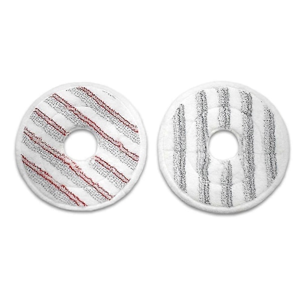 4-pak Mikrofiber Vaskbar Til Spin & Clean Moppe Refill Støvsuger Tør Og Våd Brug Moppeklude Pad