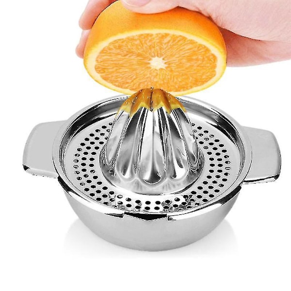 Manuel Citruspresser Rustfrit Stål Appelsinpresser Citronpresser Appelsinjuicer Tåler Opvaskemaskine Til Appelsiner Citroner Limefrugter A
