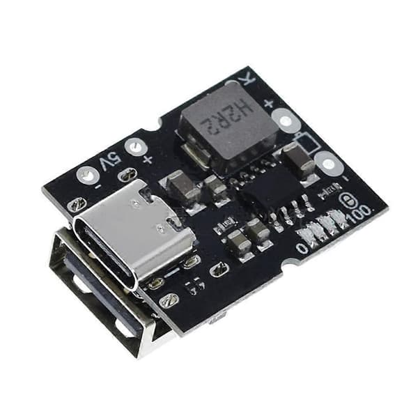 2A 5V lade-/utladningsintegrert modul 4.2V/4.35V PCB-kortmodul for 18650