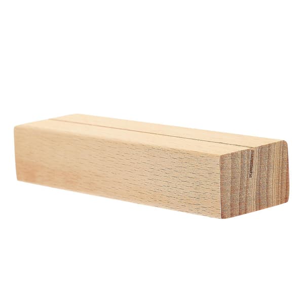 6 stk. Trebase Tre Skrivebordskalenderbase Trebase Massiv Tre Postkortbase