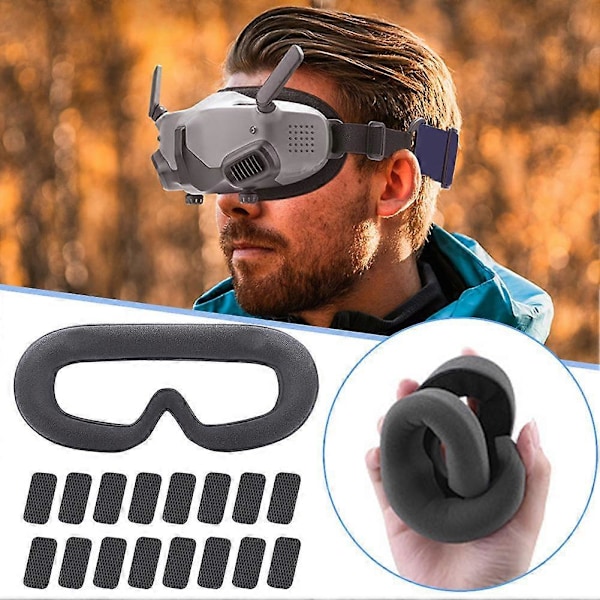 Til AVATA 2 Goggles 3/2 Flyvebriller Øjestykkepuder Hynder