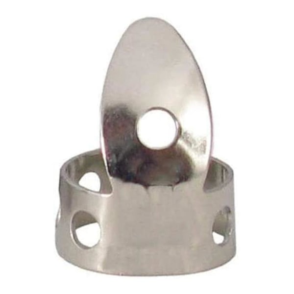 4 st Metall Tumme Finger Gitarrplektrum Rostfritt Stål Gitarrplektrum För Akustisk Gitarr Banjo Ukulele