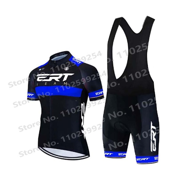 Nytt Set 2023 ERT Man Sommar Cykeltröja Kortärmad MTB Cykel Cykelkläder Cykel Sportkläder Maillot Ciclismo Khaki S