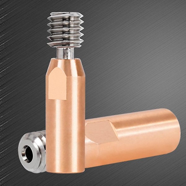 Helt Metall Bi-metall Cr10-galen Heat Break Throat För 3 V2 5 -10s Pro Hotend För 3D-skrivare