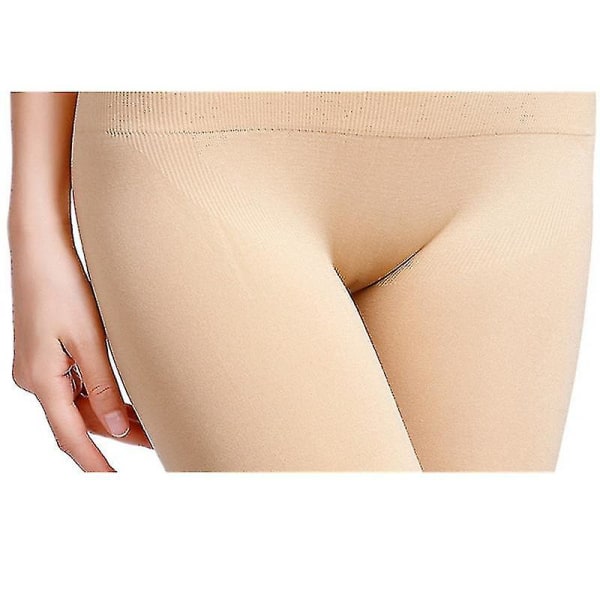 Tummy Control -shortsit naisille korkeavyötäröiset vartalon muotoilevat pikkuhousut Slip Shortsit mekkojen alla Reittä ohuempi SKIN COLOR 3XL