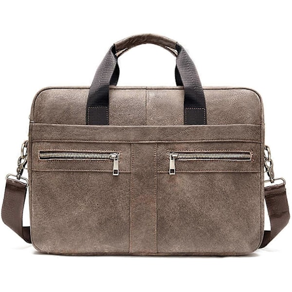 Portfölj Crossbody Väskor Läder Herr Axelväska För 12.9 Tum