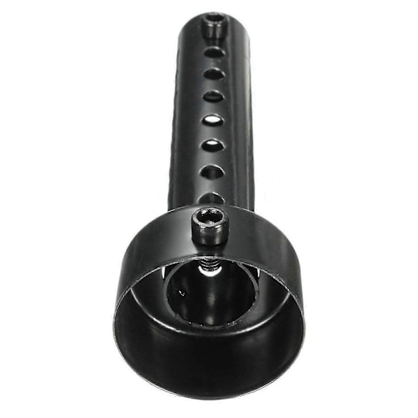 2x Universal Motorcykel Udstødningsdæmper Baffle Db Killer Lydpotte 48mm Sort