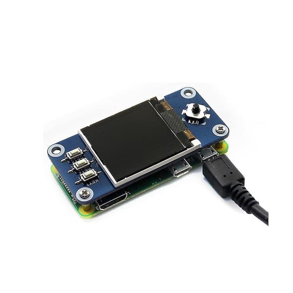 Til 4b/3b+/3b/zero 1.44 Tommer Lcd Hat 3.3v 128x128 Spi Interface Skærm Led Baggrundsbelysning Display Med J