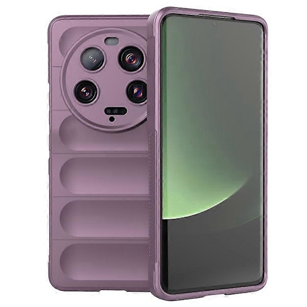 Yhteensopiva Xiaomi 13 Ultra pehmeä TPU-puhelinkotelo pudotussuojattu suojakuori LightPurple