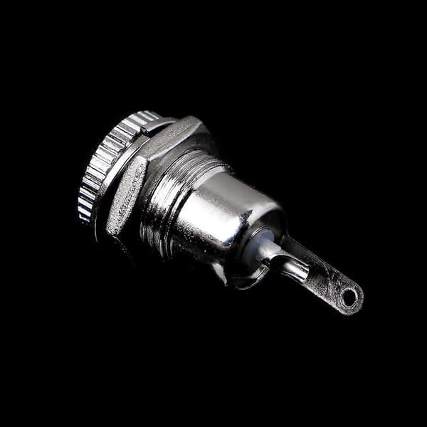 5,5 mm x 2,1 mm DC strømstik hun panelmonteringsstik