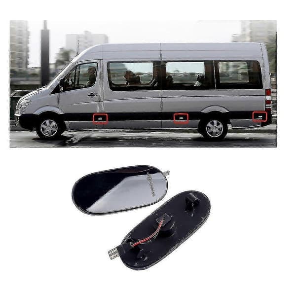 6x LED Dynamisk Side Marker Blinklys Indikator Lampe kompatibel med - Sprinter W906 2006-20