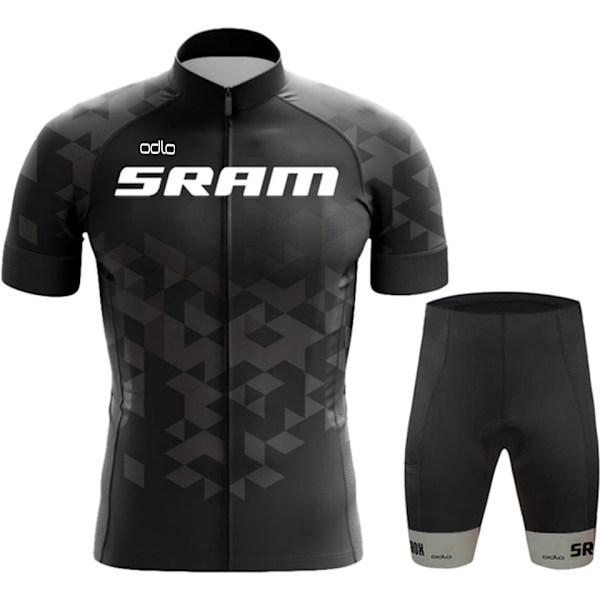SRAM Miesten Pyöräilyvaatteet Kesä Miesten Setit 2023 Mtb Set Urheiluvaatteet Shortsit Univormu Jersey Housut Mies Vaatteet Paita Ruokalappu Pic Color XL