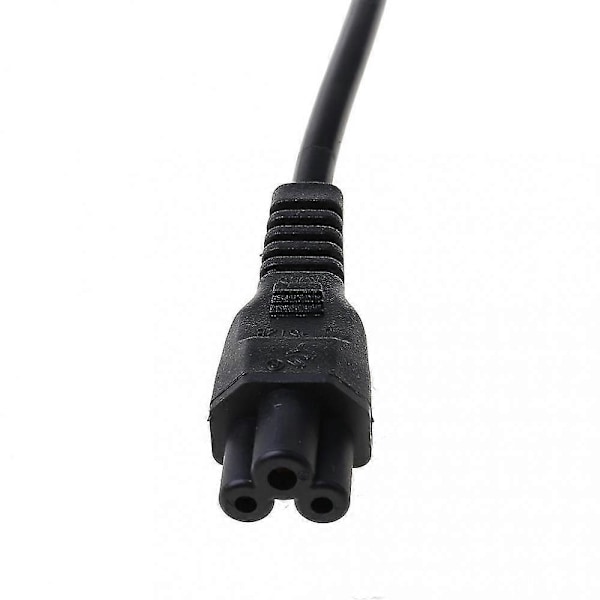 Strömadapterkabel Eu 2-stift hane till Iec 320 C5 Micky för bärbar dator strömförsörjning 3 FOS