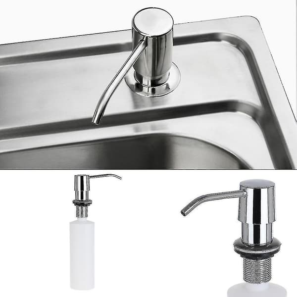 Sæbedispenser 300ml Indbygget Installation Håndpresset Flydende Vaskemiddelbokse TY