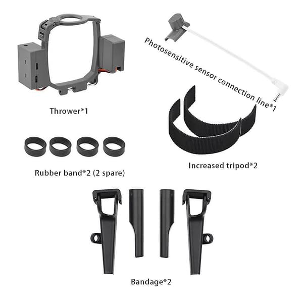 Payload Release Thrower Air Drop Leveringsdeler for DJI-Mavic 2 Pro/Zoom Drone