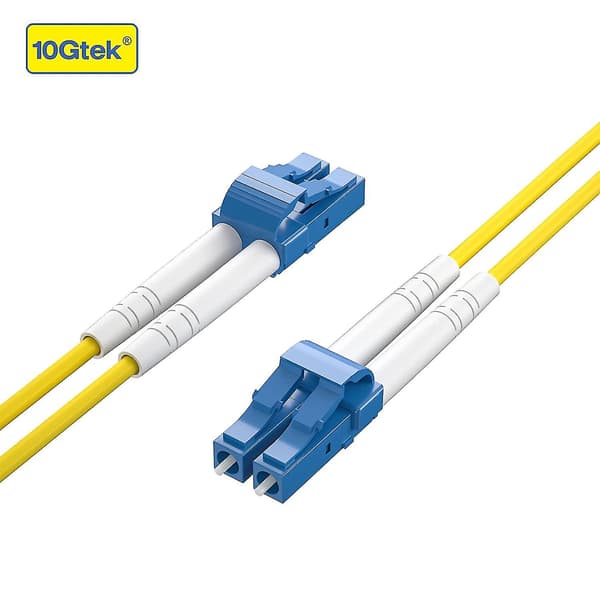 Lc-lc Smf Duplex Fiber Optisk Patch Kabel, 1-meter (3.3-ft)