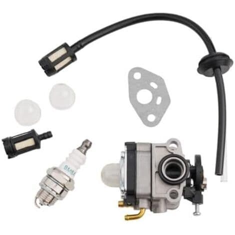 Forgasser erstatningssett for 1E34F 25CC H129-1C1 gresstrimmer med pakning, drivstoffledning, primer A.