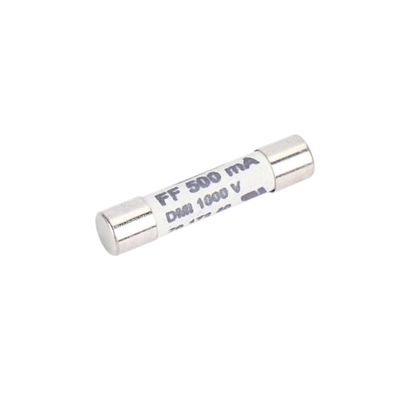 1000V 500mA 6.3 X 32mm Vit Keramisk Säkring För Multimeter-L