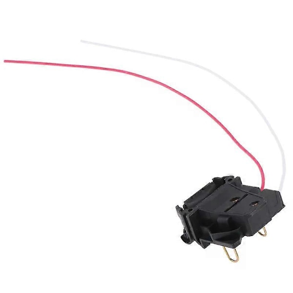 Sort Bil H7 Nærlys Lampe Fjernlys Forlygte Pære Holder Adapter Ledningsnet Passer Pære Sokkel Stik Til 2 MK2 3 MK3