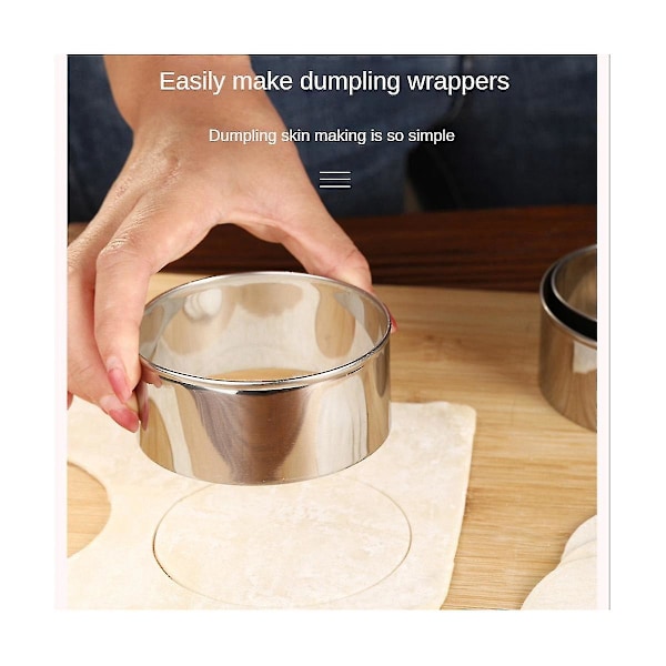 Ravioli Former, Rustfrit Stål Dumpling Ravioli Former Sæt, Ravioli Kage, Dumpling Maker, Til M