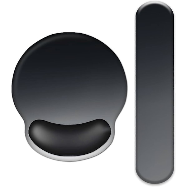 RICHEN Tangentbords handledsstöd och musmatta med handledsstöd, Memory Foam Set för Gaming och Kontor, Bekväm & Lättviktig för Enkel Skrivning & Smärtlindring