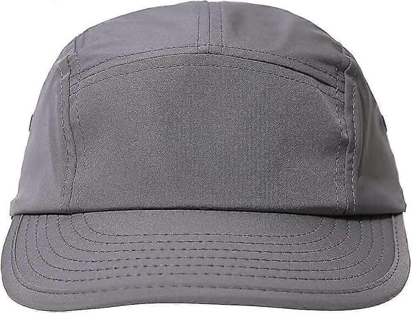 5 Panel Caps Menn Kvinner Lett Baseballcaps Hurtigtørkende Baseballcaps Flatbremmet Caps Gave