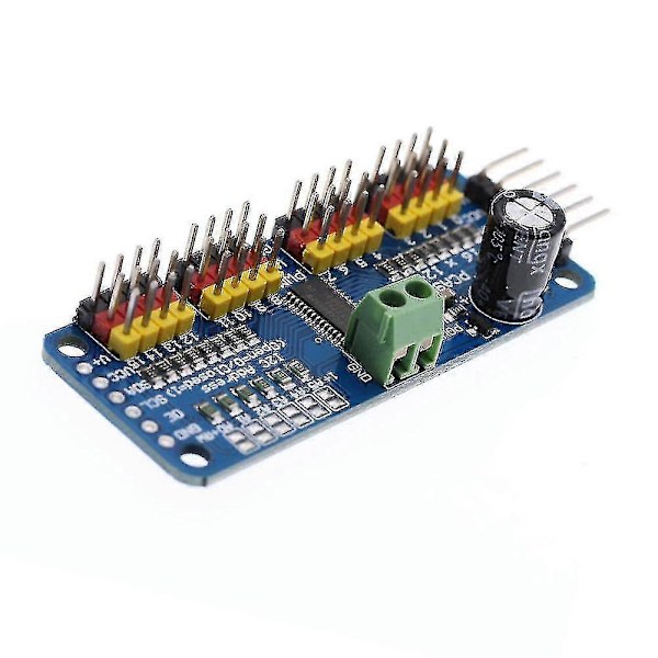 PCA9685 16-kanals PWM/servo Driver IIC Interface til Arduino Shield Modul