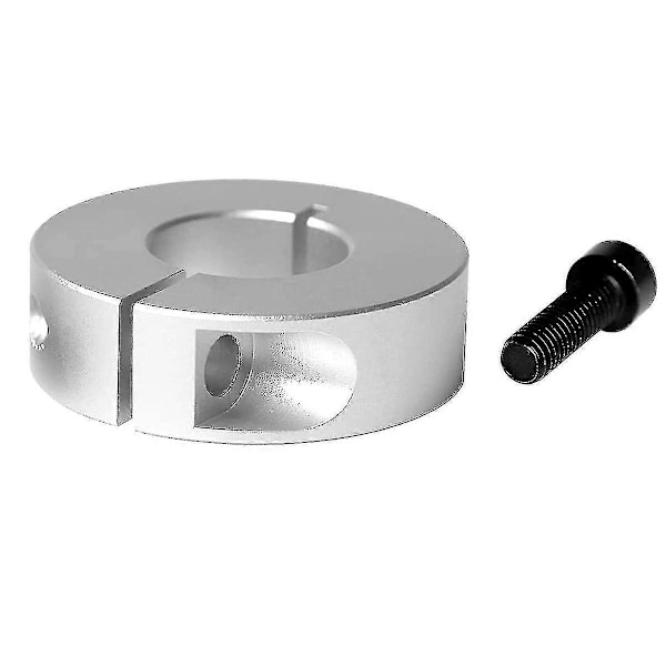4-pak Split Akselboring 20 mm, Aluminium Akselklemme i ét stykke, 40 mm udvendig diameter, 12 mm tykkelse