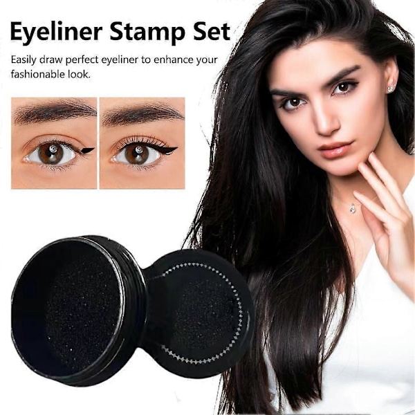 Eyeliner Stämpelset Eyeliner Assistent Sminkverktyg för Lättja