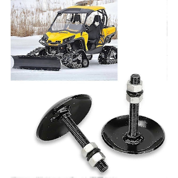 Plov Ski Sko Plov Ski Sko Metal 2 stk. Sneplovsblad Ski Sko Sæt Stål 2873423 Udskiftning til Polaris Atv Utv