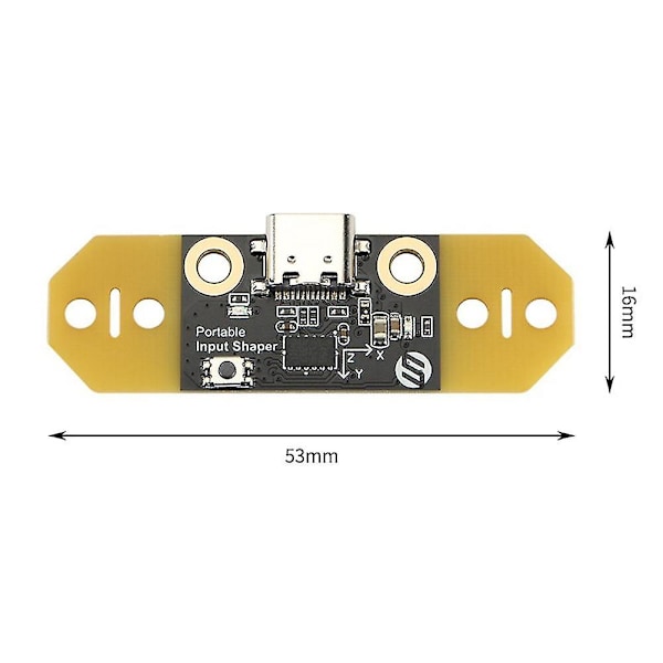 Portabel Input Shaper Med Rp2040 Uppgraderade 3D-skrivardelar Stödjer Klipper För Voron 2.4 0.1 Trident