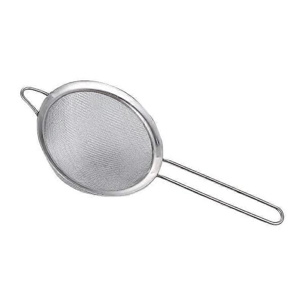 Skinande tesil i rostfritt stål Diameter: 75 mm, Silver