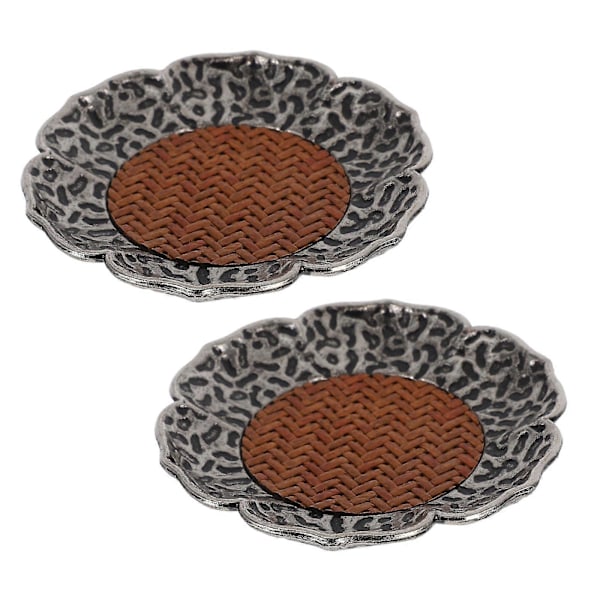 Teacup Pads Hemmabruk Flerfärgad Lotus Underlägg Bordskydd 2st