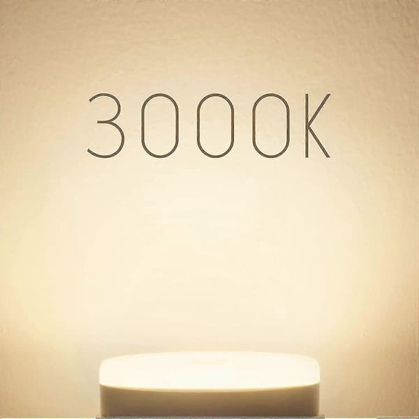 4-pack Gx53 LED-spotlight 9W Varmvit 3000K, 900lm, AC 230V, Ej dimbar