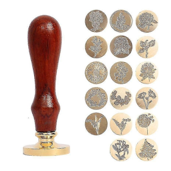 Ske sort Botany Vokssegl Stempel Bryllupsinvitationer Maling Bivoks Strips Kuvert