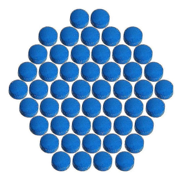 50 kpl Biljardivihjeitä 9 mm Pool-biljardivihjeiden korvaavia osasia biljardimailoille ja snookerille