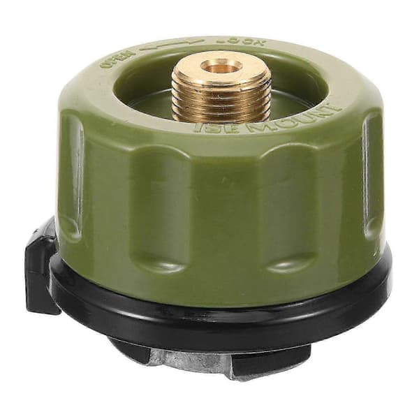 Järn Propan Adapter Liten Gasbehållare Adapter Professionell Camping Adapter