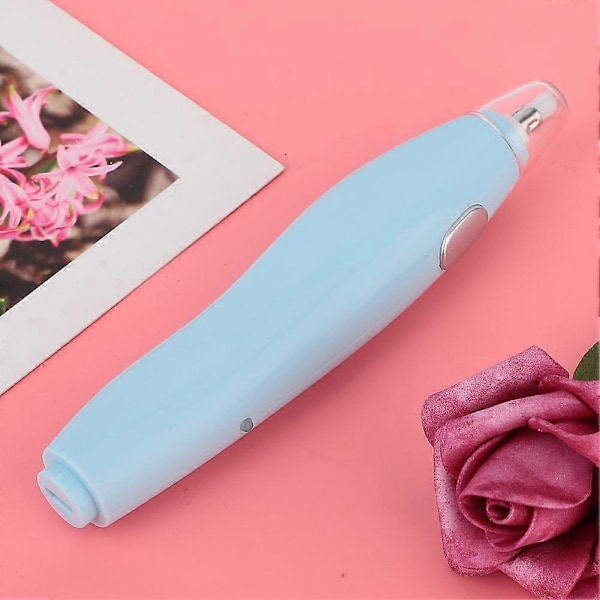 Kätevä sähköinen USB-ladattava täytettävä pyyhekumi 16 vaihtotäytteellä (Pinkki)