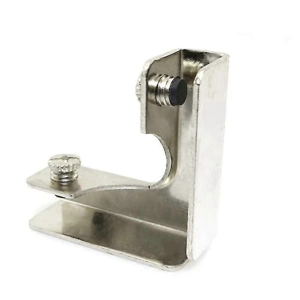 4 stk. L-formede glasfastgørelsesklemmer 2-vejs glas til 6-10 mm møbelhardware glastilbehør