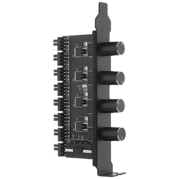 Viftehub med variabel hastighetskontroll for gamere med Airflow Control 4D-grensesnitt 1-pakning