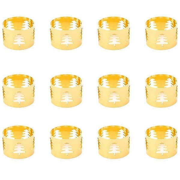 Metal Servietringe Hule Servietringe Guld Servietringe