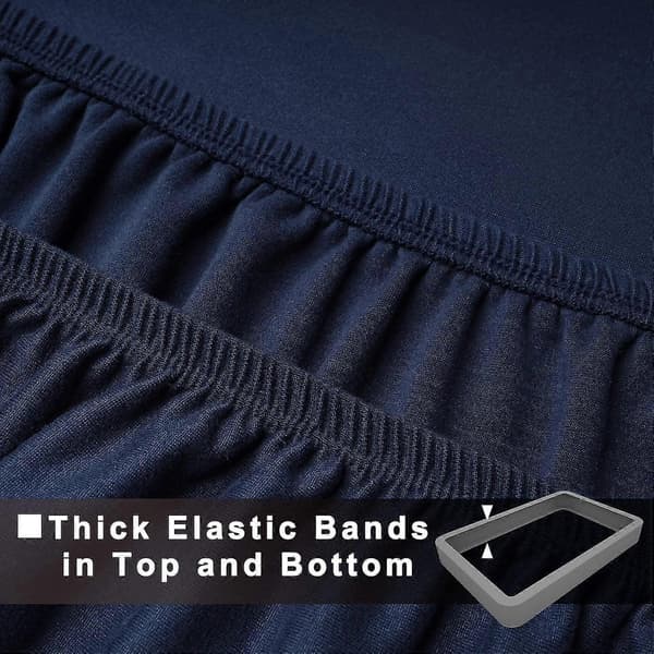 Design Stretchwrap Box Spring Betræk - 4-vejs Stretch Jersey Strik & Tætsiddende Pasform. Ultra Blød Y