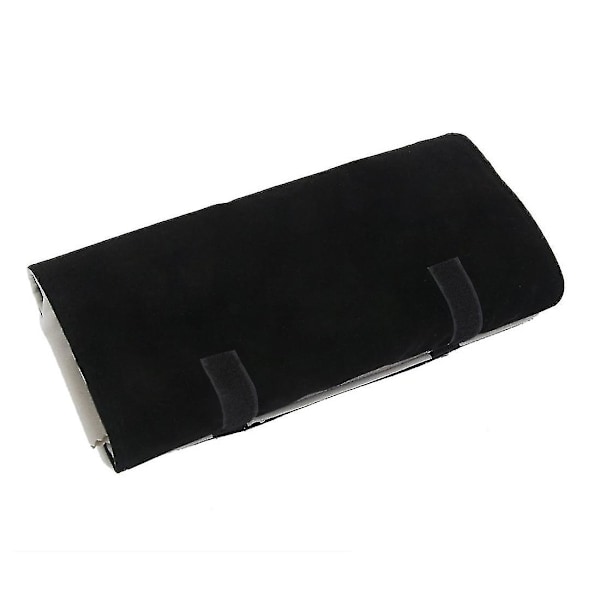 Lyxig Smyckesrulle i Sammet för Ringar, Örhängen, Armband, Display Organizer, Grå