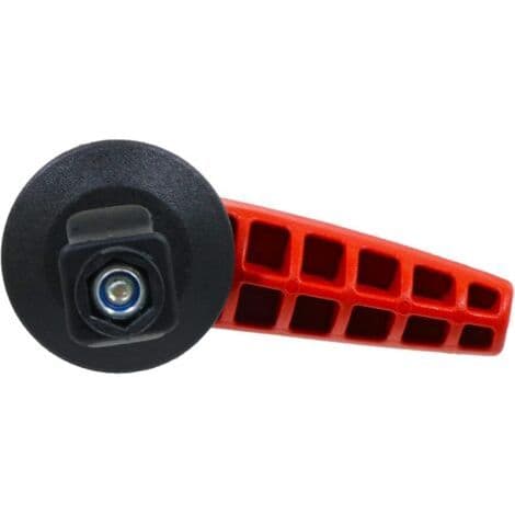 1 - Spændearm - Plæneklipper - Quick Release - Kompatibel med Bosch Rotak 32 34 37 40 43 - Sort